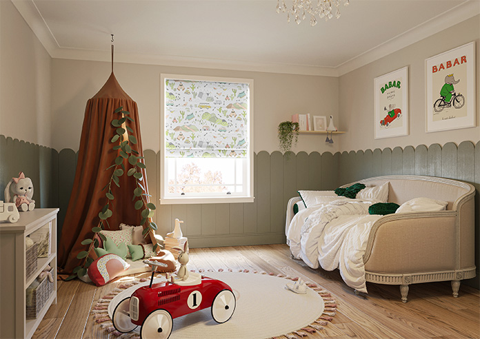 Wild West, Adventure - Twist&Fit Roman Blind - Image 6